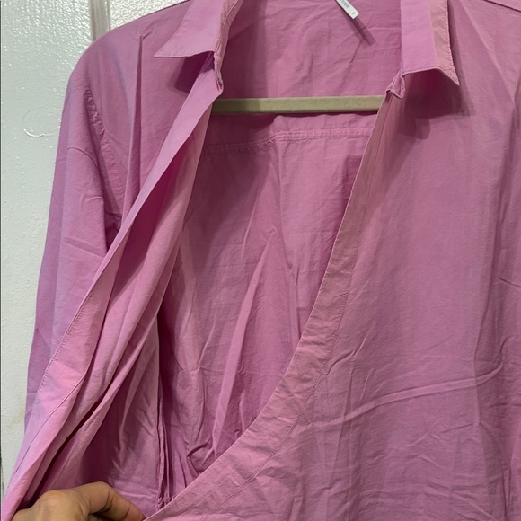Young Fabulous & Broke Pink Button-Up Dress - Picture 9 of 10